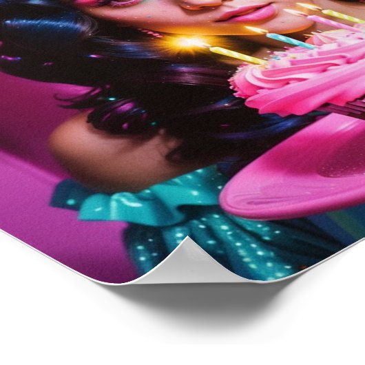 Geburtstagsparty - Poster (Ecke)