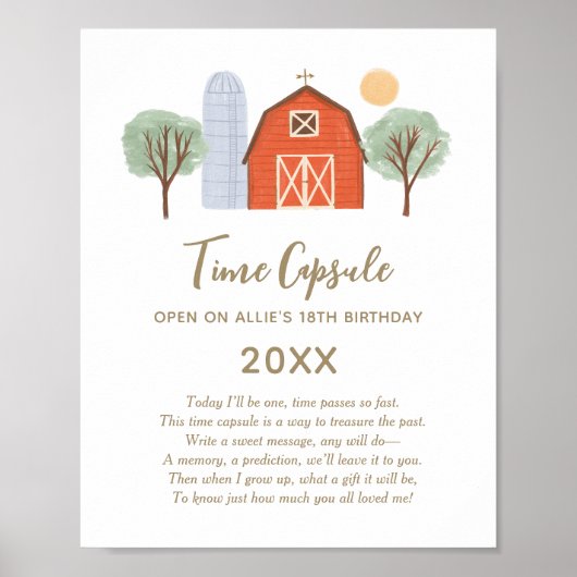 Geburtstagsparty Poster (Vorne)