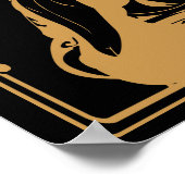 Geburtstagsparty-Poster der 20er Jahre Poster (Ecke)