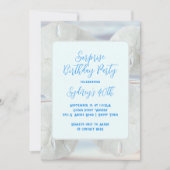 Geburtstagsparty Sand Dollars Einladung (Vorderseite)