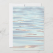 Geburtstagsparty Sand Dollars Einladung (Rückseite)