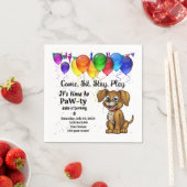 Geburtstagsparty Serviette (Beispiel)
