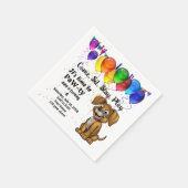 Geburtstagsparty Serviette (Ecke)