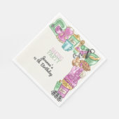 Geburtstagsparty Serviette (Ecke)