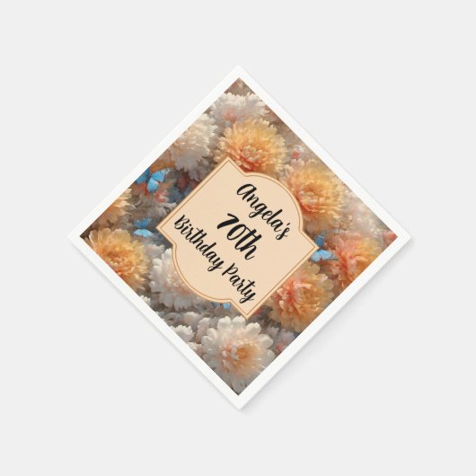 Geburtstagsparty Serviette (Ecke)