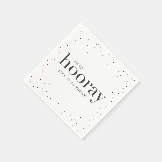 Geburtstagsparty Serviette (Ecke)