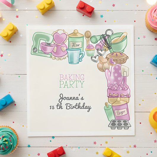 Geburtstagsparty Serviette