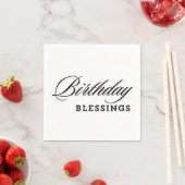 Geburtstagsparty Serviette (Beispiel)