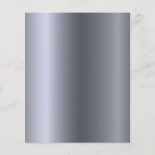 Geburtstagsparty Silber Blumenladen (Rückseite)