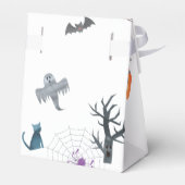 Geburtstagsparty Trick oder Treat Halloween Geschenkschachtel (Rückseite)