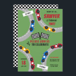 Geburtstagsparty Vintag Racing Car Einladung<br><div class="desc">Starten Sie Ihre Motoren und machen Sie sich fertig! Ist Ihr Kleiner 2 schnell und 2 neugierig? Dann ist diese Einladung perfekt ...  Eine hintere Vorlagenzuordnung ist inbegriffen,  damit Sie zusätzliche Informationen zu Ihrem Event oder sogar einem Bild hinzufügen können!</div>