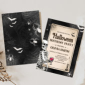 Geburtstagsparty Vintager Schädel Einladung
