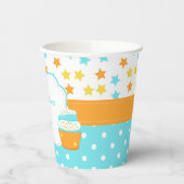 Geburtstagsparty von Cupcake und Sprinkles Pappbecher (Links)
