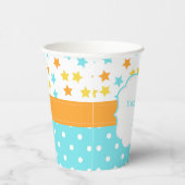 Geburtstagsparty von Cupcake und Sprinkles Pappbecher (Rechts)