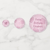 Geburtstagsparty von Girly Pink Konfetti (Vorderseiten)