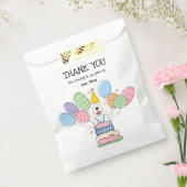 Geburtstagsparty von Grau & Weiß Sheepadoodle Geschenktütchen (Versiegelt)