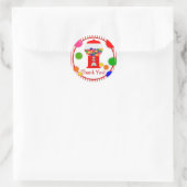 Geburtstagsparty von Gumball Machine Danke Sticker (Tasche)
