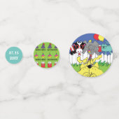 Geburtstagsparty von Party Konfetti (Vorderseiten)