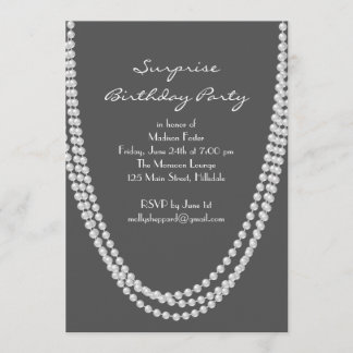 Geburtstagsparty von Pearl Überraschung aus den 19 Einladung