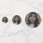 Geburtstagsparty von personalisierten Fotos Konfetti (Vorderseiten)