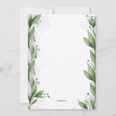 Geburtstagsparty von Zwin Bunnies Einladung (Rückseite)