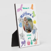 Geburtstagsparty zu Halloween Fotoplatte (Seite)