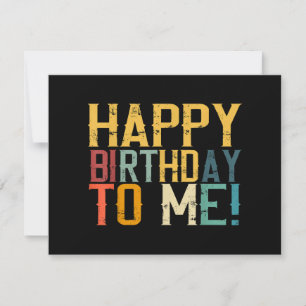 Geburtstagsparty zum Geburtstag von mir Feiertagskarte