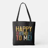 Geburtstagsparty zum Geburtstag von mir Tasche (Rückseite)