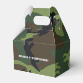 Geburtstagsparty zum Thema Armee Geschenkschachtel (Rückseite)