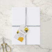 Geburtstagsparty zum Thema Bienen Danke Geschenkanhänger (Mit Garn)
