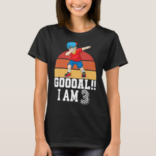 Geburtstagsparty zum Thema Fußball Geburtstag 3 Ja T-Shirt