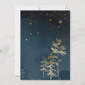 Geburtstagsparty zum Thema "Kleiner Wolf" Einladung (Rückseite)