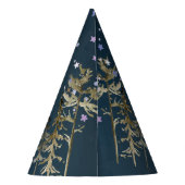 Geburtstagsparty zum Thema Little Wolf gedruckt Partyhütchen (Rückseite)