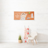 Geburtstagsparty zum Thema "Mars Astronautenjunge" Banner (Insitu)