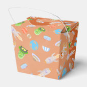 Geburtstagsparty zum Thema "Mars Astronautenjunge" Geschenkschachtel (Rückseite)