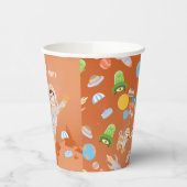 Geburtstagsparty zum Thema "Mars Astronautenjunge" Pappbecher (Links)