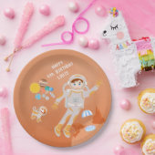 Geburtstagsparty zum Thema "Mars Astronautenjunge" Pappteller (Party)