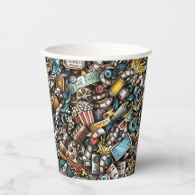 Geburtstagsparty zum Thema Vintag Movie