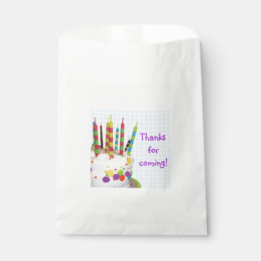 Geburtstagspass Geschenktütchen (Vorderseite)