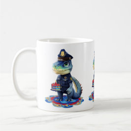 Geburtstagspatrouillen-Alligator Kaffeetasse