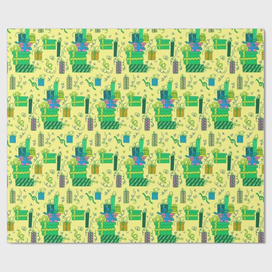 Geburtstagspenden Geschenkpapier (Flach)