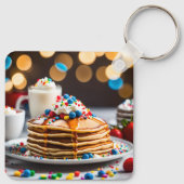 Geburtstagspfannkuchen Schlüsselanhänger (Rückseite)