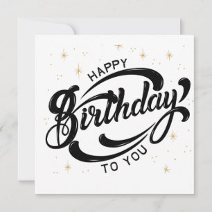 Geburtstagspostkarte Einladung