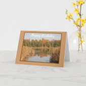 Geburtstagsreflektionen für Ihm Karte (Gelbe Blume)