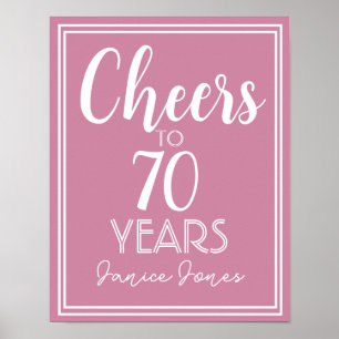 Geburtstagsrente ändern die Anzahl Poster