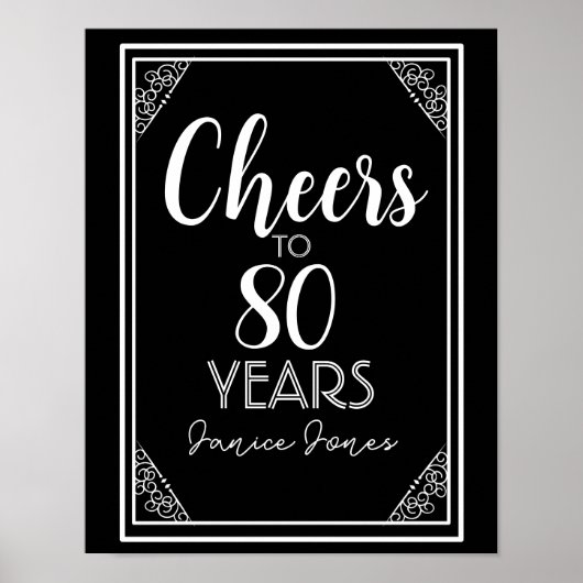 Geburtstagsrente ändern die Anzahl Poster (Vorne)