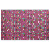 Geburtstagsrosa Stoff (Fat Quarter (45,7 x 55,9 cm))
