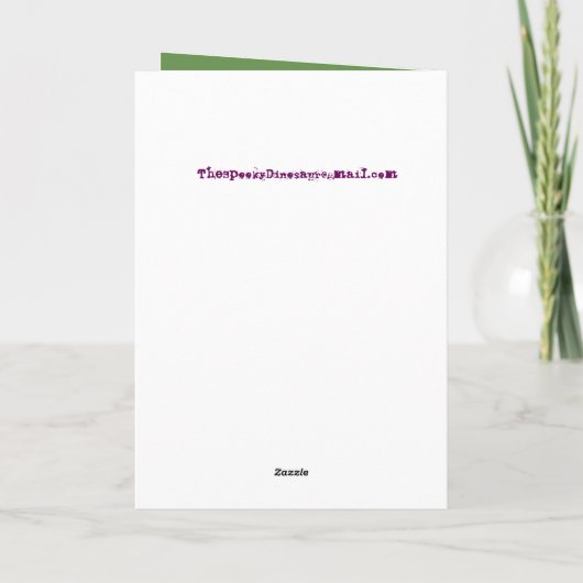 Geburtstagsschlug! Karte (Rückseite)