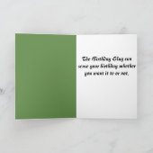 Geburtstagsschlug! Karte (Innenseite)