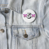 Geburtstagsschmetterling Button (Beispiel)